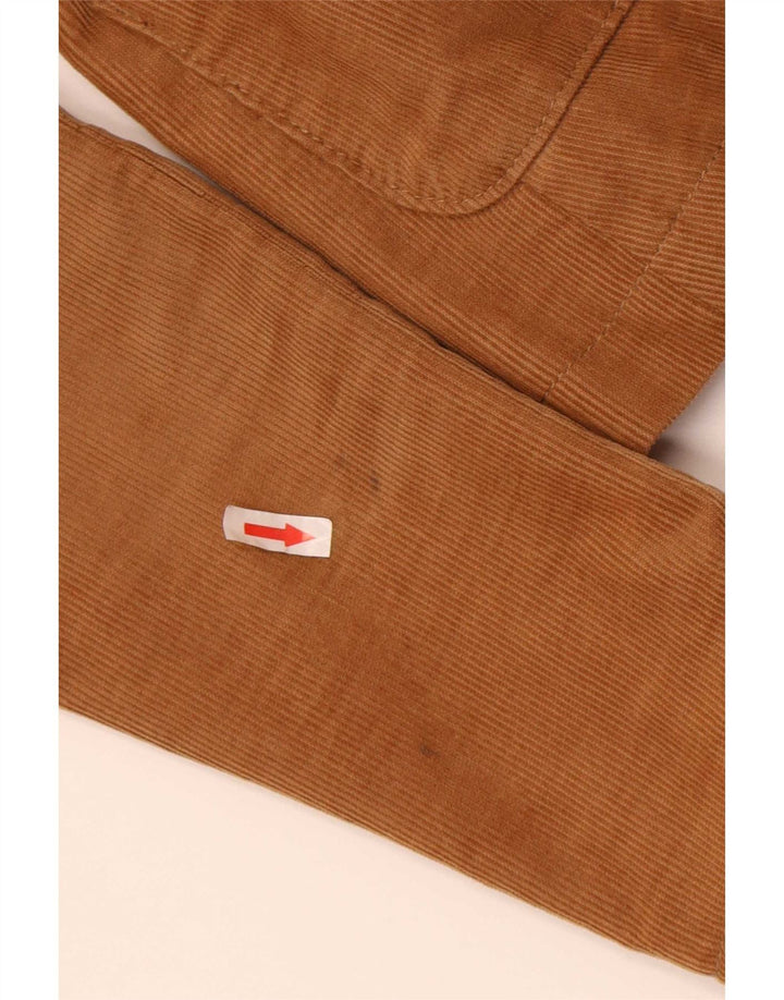 Giacca blazer in velluto a coste a 2 bottoni da donna Esprit UK 12 Cotone marrone medio