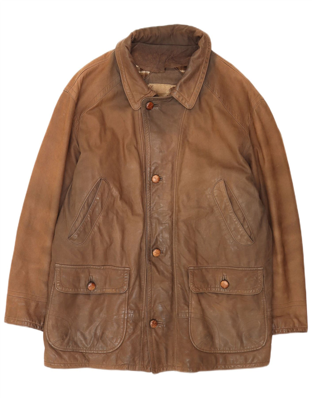 Giacca Pelle Uomo Conbipel IT 52 Large Pelle Marrone