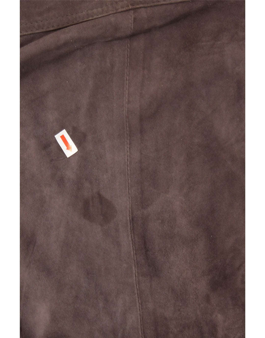 Giacca a vento vintage in pelle scamosciata da uomo UK 42 XL in pelle marrone