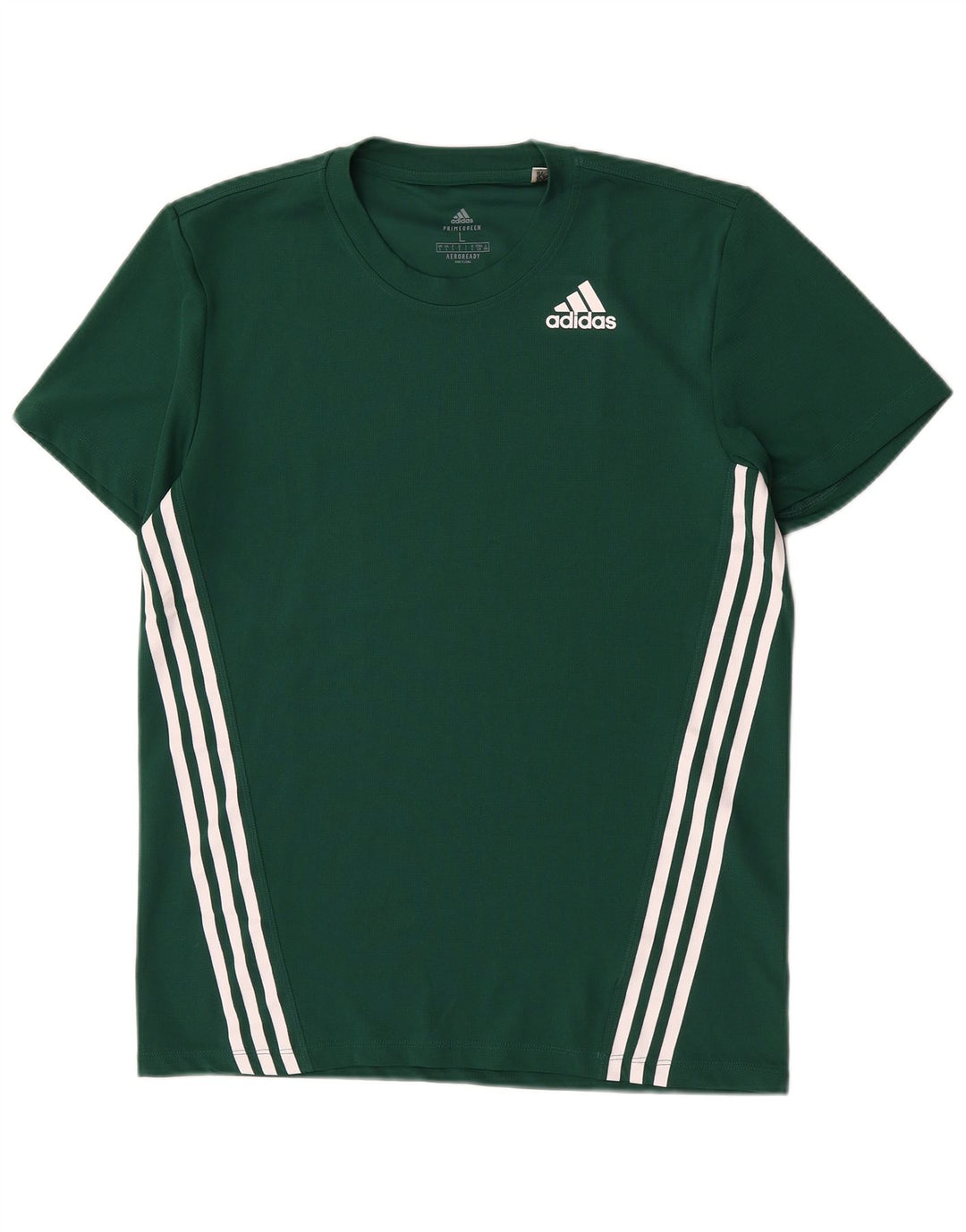 Maglietta Adidas Aeroready da uomo, grande, in poliestere verde