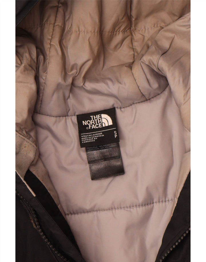 Giacca imbottita con cappuccio The North Face da ragazzo 7-8 anni piccola in poliestere nero