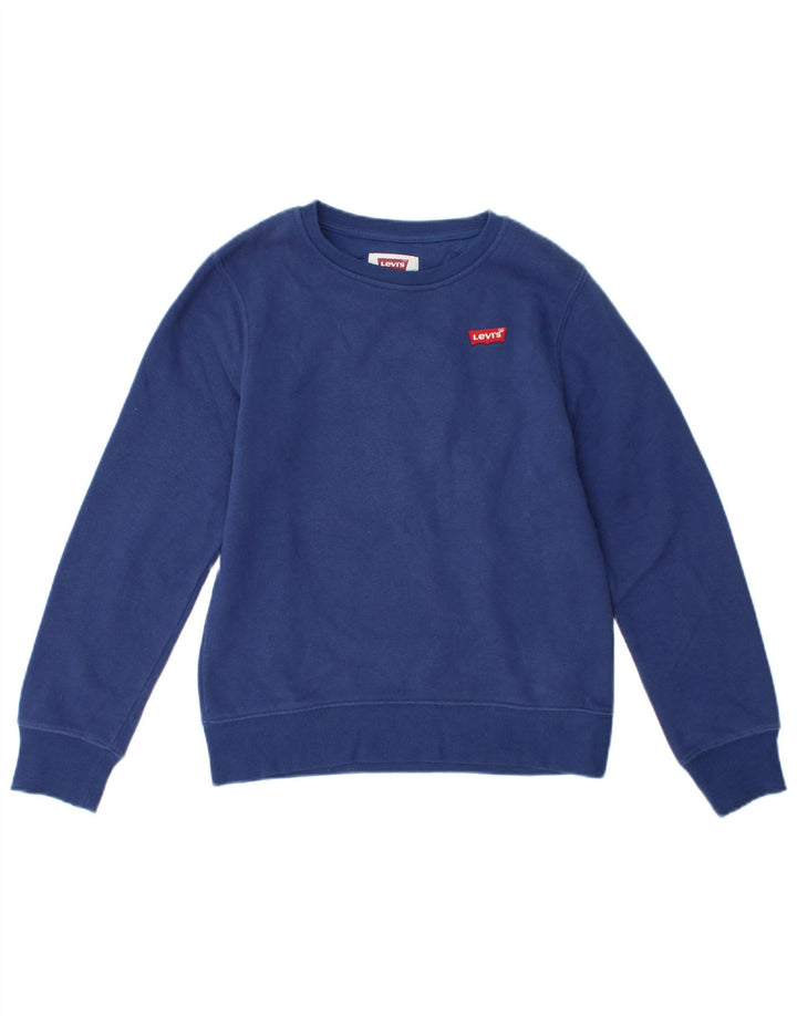 Levi's Ragazzi Felpa Maglione 11-12 anni Cotone Blu