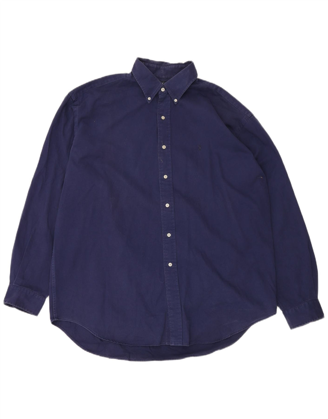 Camicia Blake da uomo Ralph Lauren XL in cotone blu navy