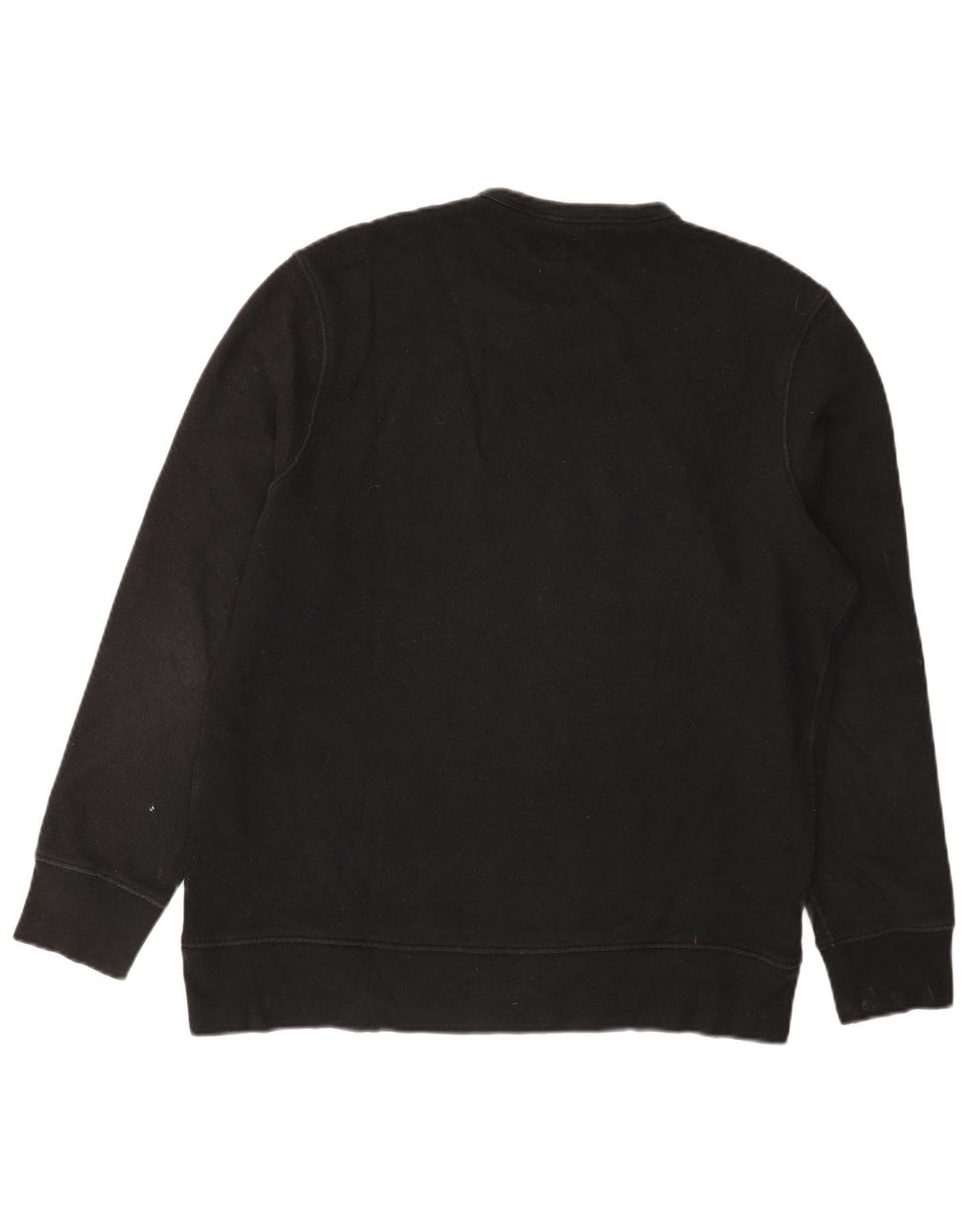 Levi's Felpa con grafica da uomo Maglione grande in cotone nero