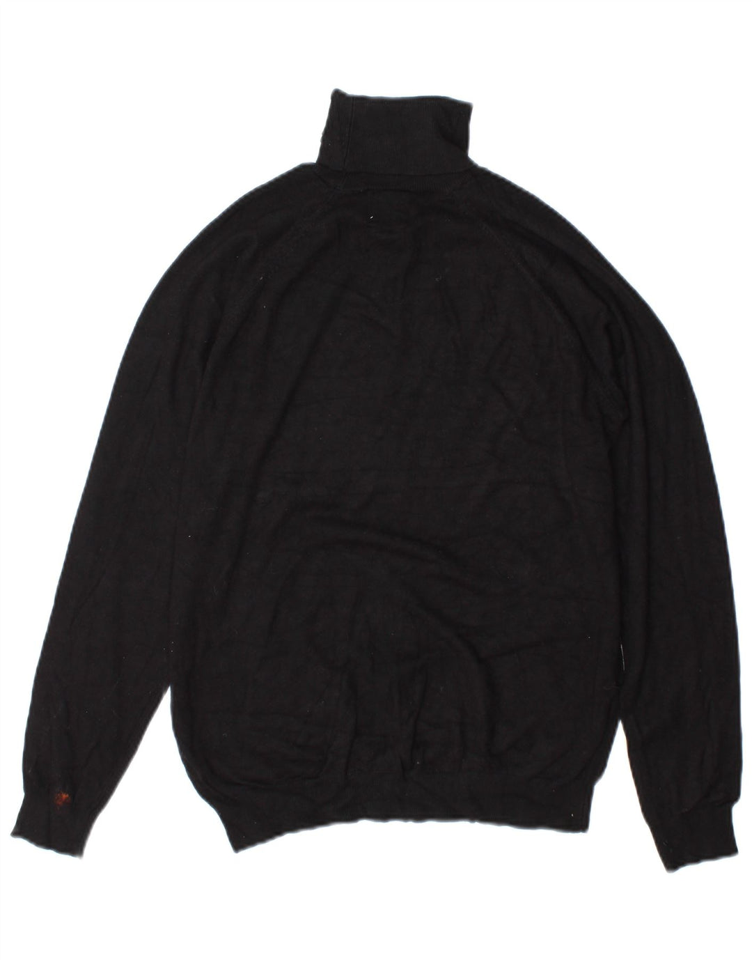 Maglione maglione collo alto da donna Zara UK 10 piccolo nero
