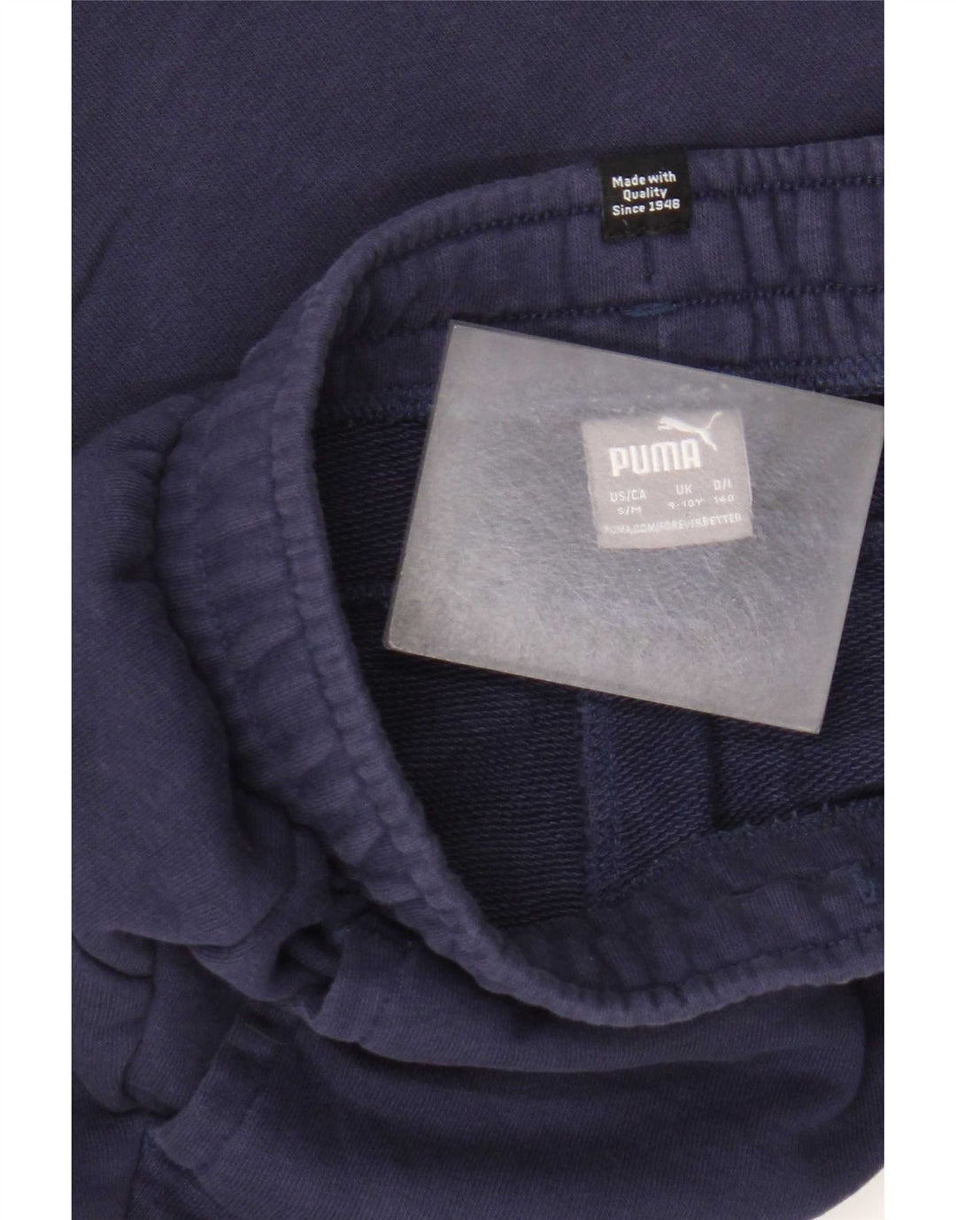 Pantaloncini sportivi Puma da bambino 9-10 anni Blu navy