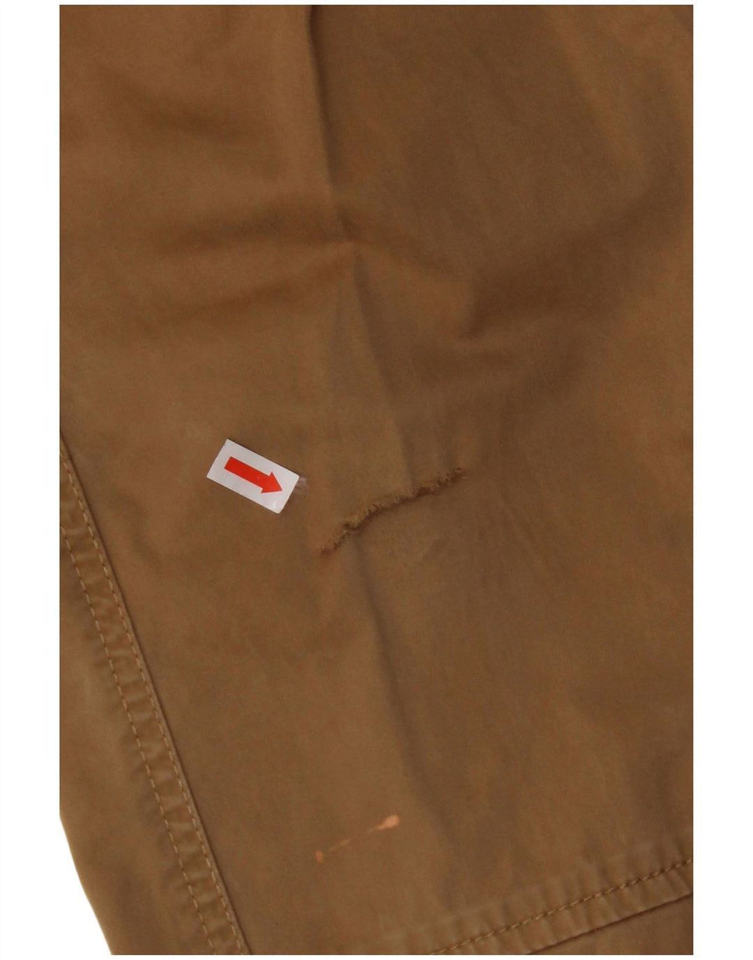 Pantaloni cargo dritti da uomo SUPERDRY W32 L32 in cotone beige