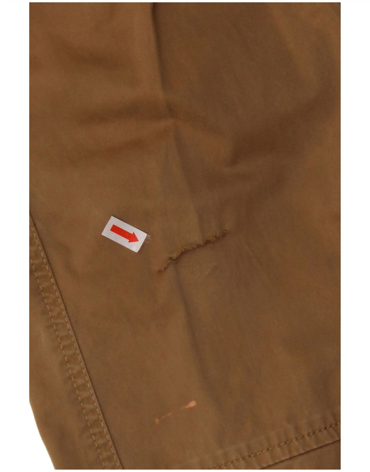 Pantaloni cargo dritti da uomo SUPERDRY W32 L32 in cotone beige