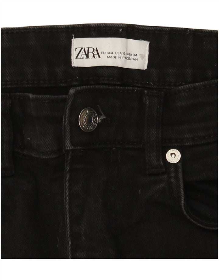 Jeans Bootcut da donna Zara EU 44 XL W34 L25 Nero