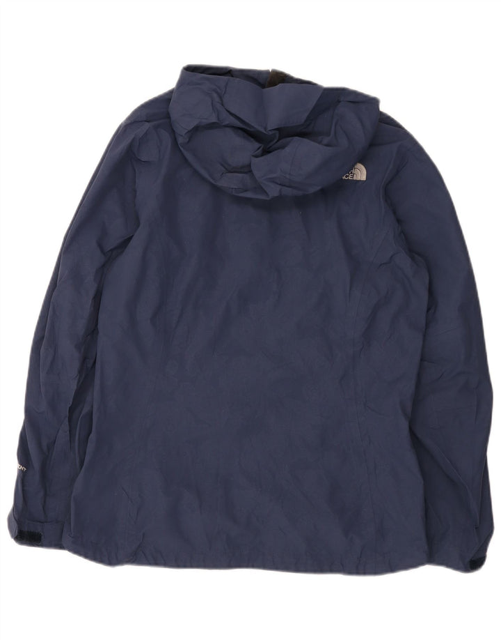 Giacca antipioggia con cappuccio The North Face da donna Hyvent UK 14 medio blu navy