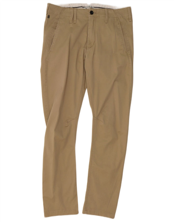 Pantaloni cargo slim da uomo G-Star W32 L32 in cotone beige
