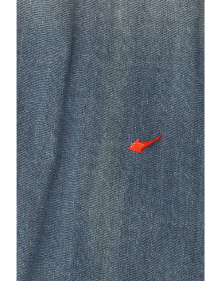 Camicia di jeans da uomo Fat Face blu medio