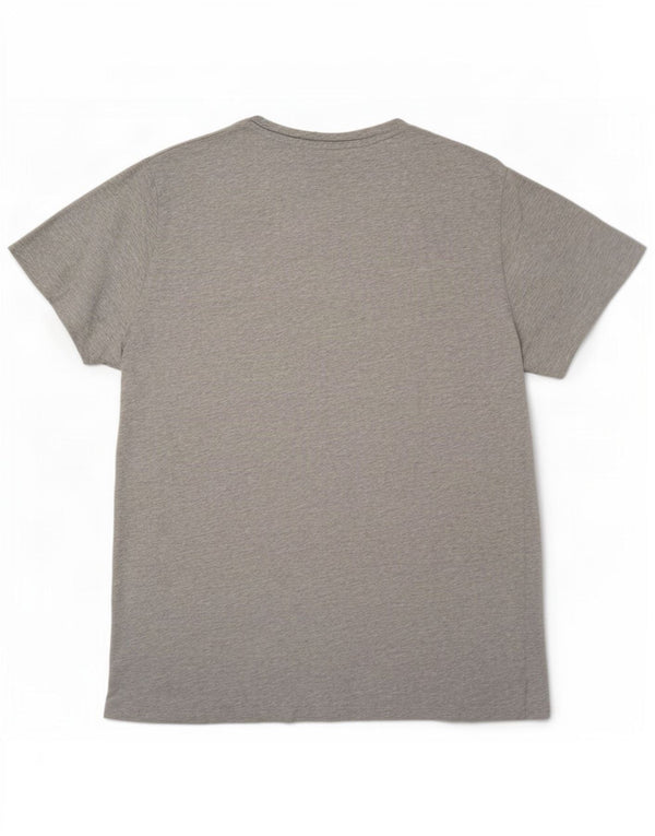 T-shirt grafica da uomo Levi's Top XL grigia chiazzata