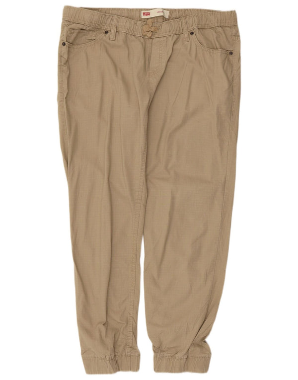 Levi's Boys Husky Joggers Pantaloni casual 14-15 anni Large W36 L27 Beige