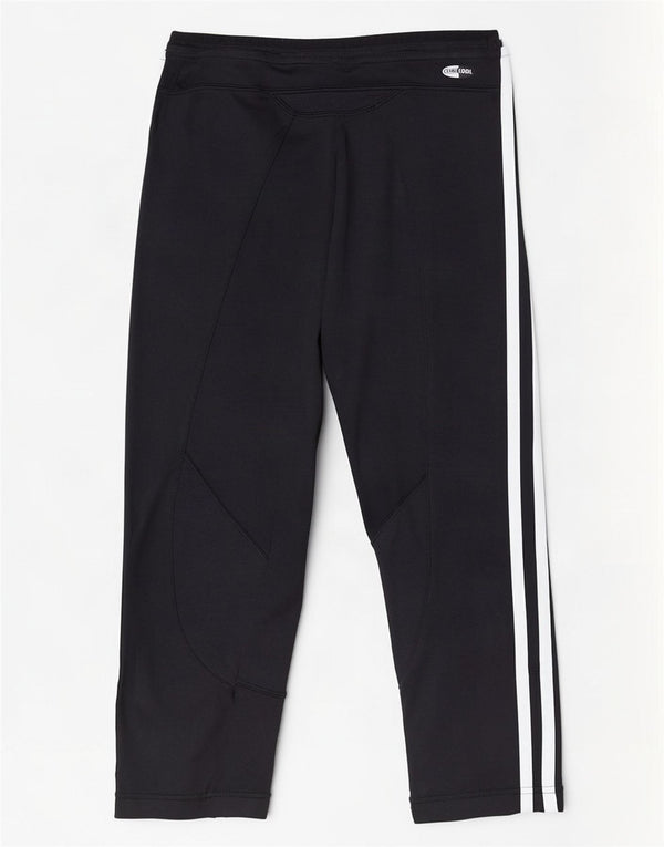 Leggings Adidas Climacool Capri da donna UK 10 Small Nero Poliammide