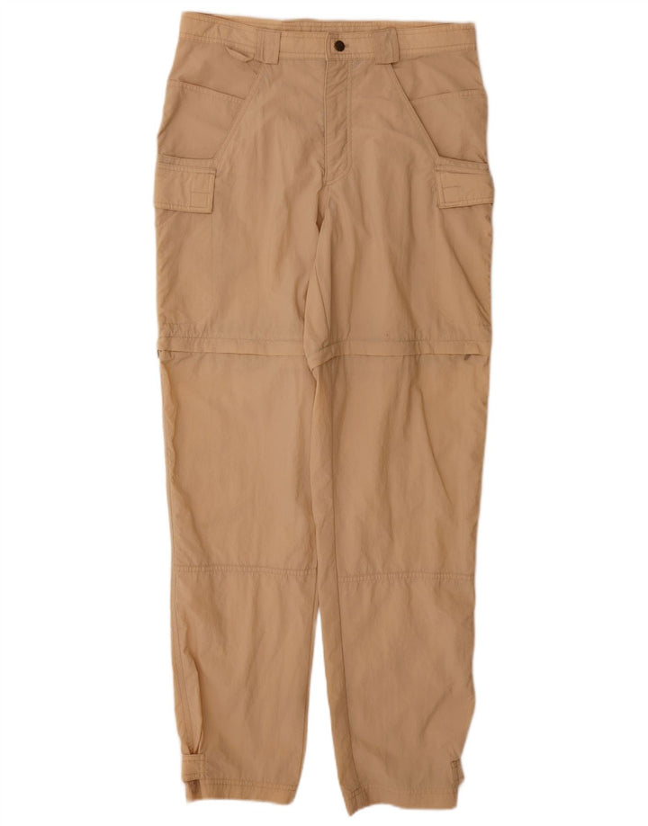 Pantaloni cargo antivento da donna Jack Wolfskin Large W32 L33 Beige