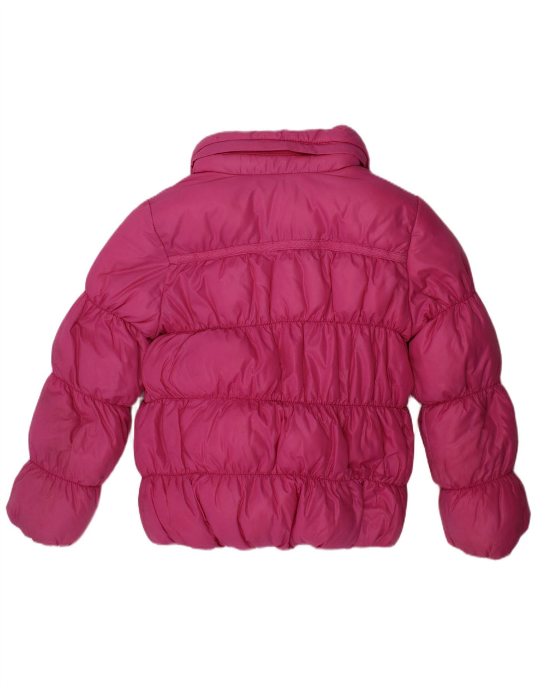 Giacca imbottita reversibile con cappuccio per ragazze Dkny 4-5 anni in poliestere rosa