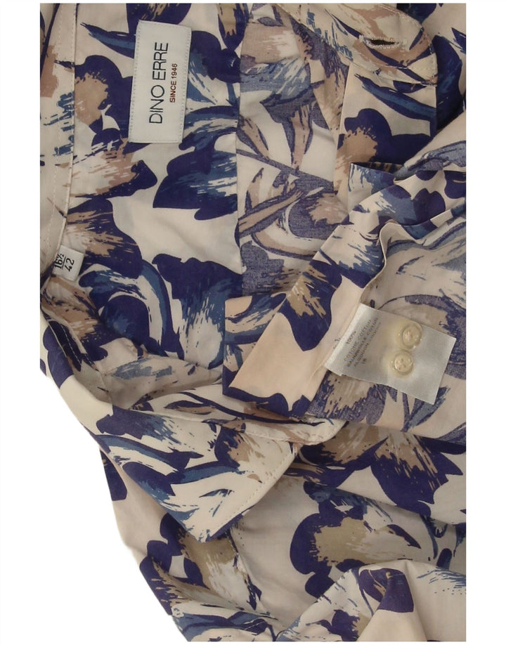 Camicia da uomo Dino Erre taglia 42 grande floreale multicolore