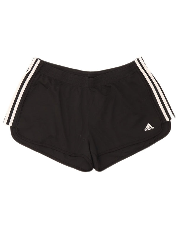 Pantaloncini sportivi ADIDAS Climalite da donna UK 18 XL Poliestere nero