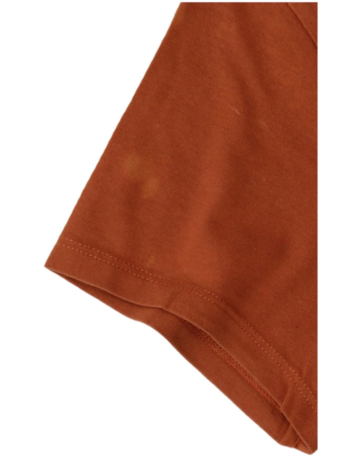 T-shirt da uomo Levi's Top Small in cotone arancione