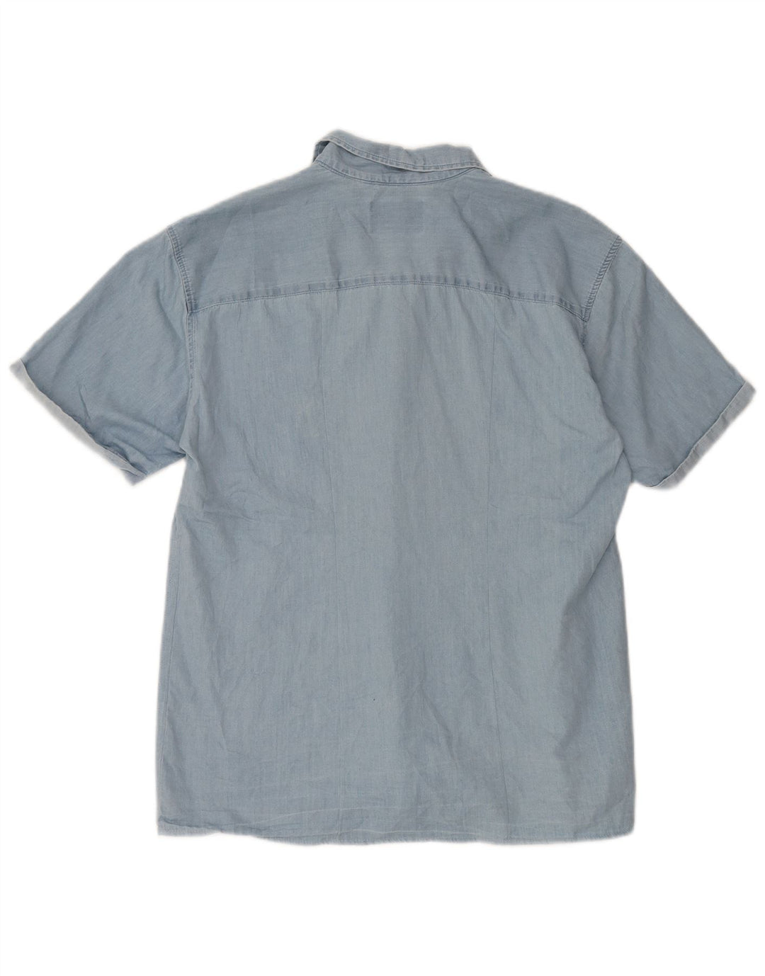 Camicia a maniche corte da uomo Jack & Jones XL Blu