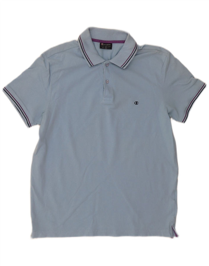 Polo da uomo Champion grande blu