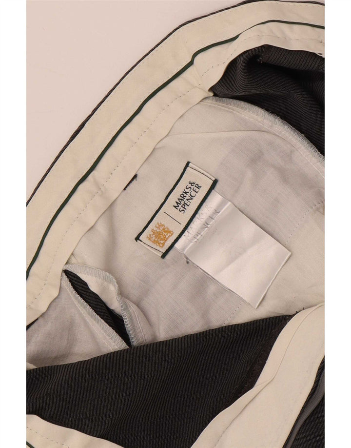Pantaloni chino affusolati da uomo Marks & Spencer W36 L29 Grigi