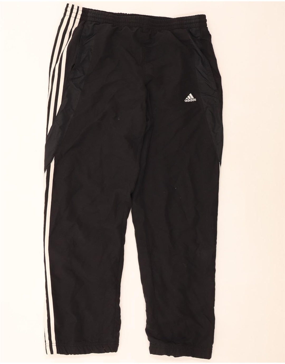 Pantaloni da tuta da uomo Adidas Joggers medio poliestere nero