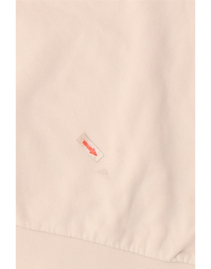 Felpa con cappuccio grafica da donna Puma UK 14 Medium White Colourblock