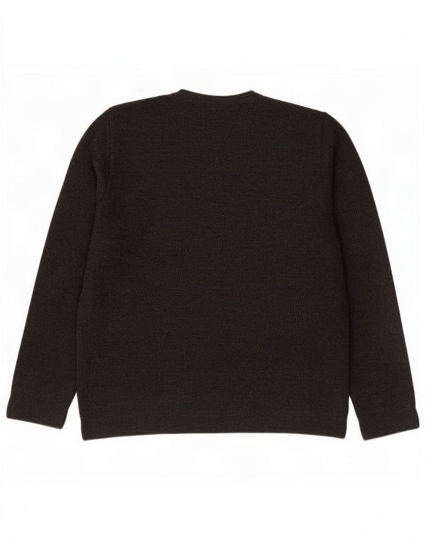 Maglione Zara da uomo con scollo a V XL in acrilico grigio