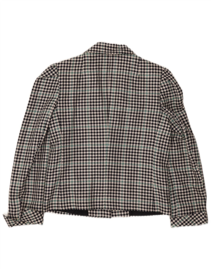 Giacca blazer vintage da donna IT 34 XS multicolore pied de poule classica