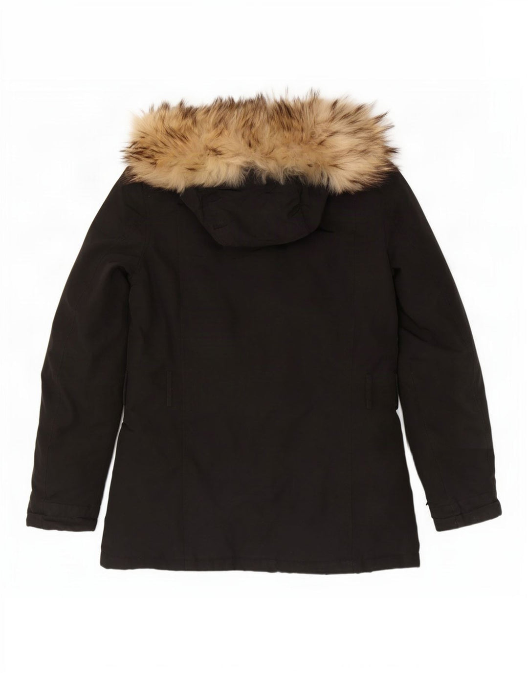 Giacca imbottita con cappuccio da donna Woolrich UK 10 piccola nera