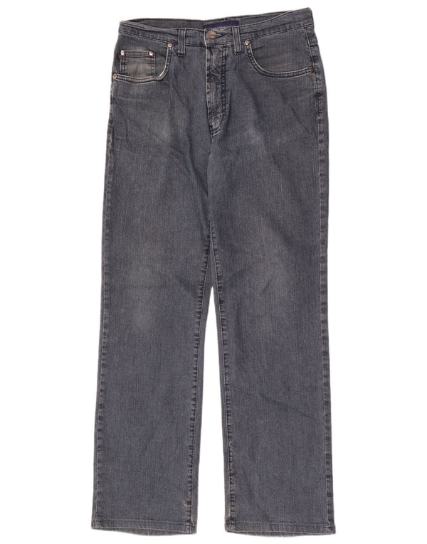 Jeans Dritti Donna Trussardi W30 L29 Cotone Blu