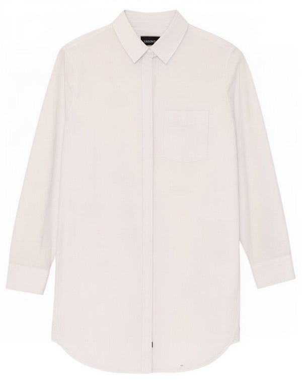 Rails Womens Oversized Shirt Dress UK 10 Small Blue Pinstripe Cotton