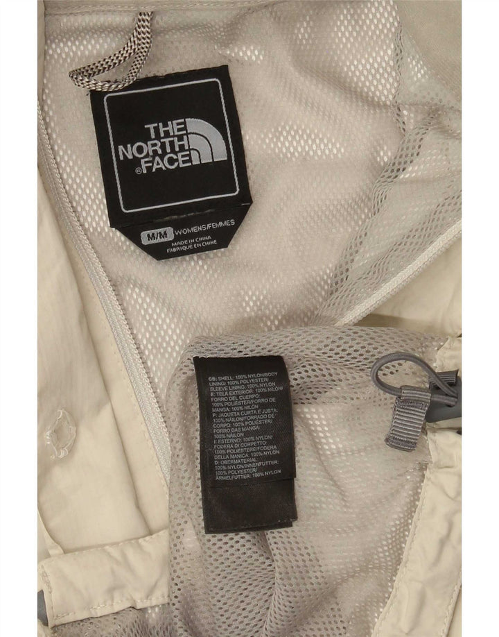 Giacca antipioggia con cappuccio da donna The North Face UK 14 Nylon beige medio