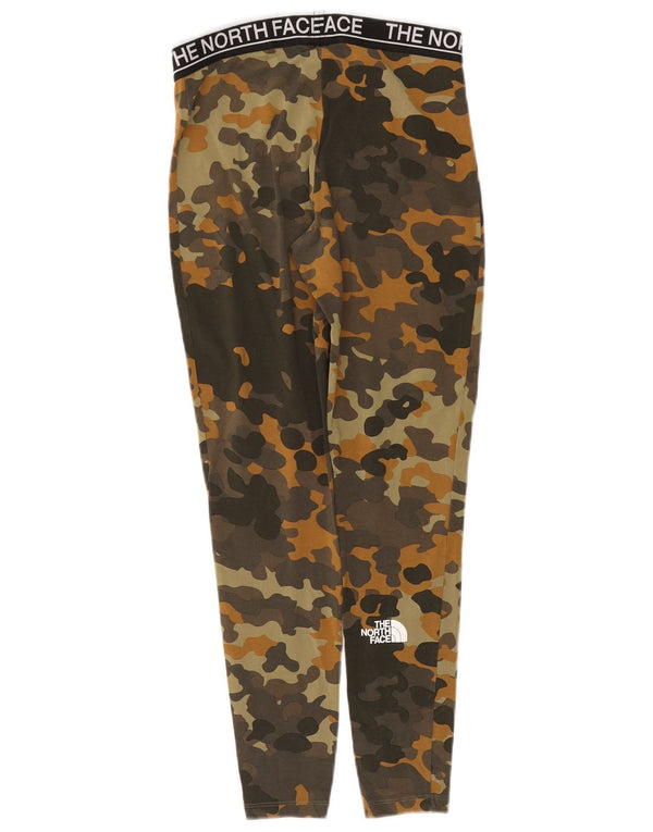 Leggings grafici da donna The North Face UK 12 cotone mimetico kaki medio