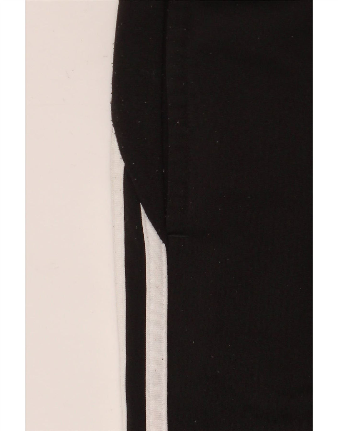 Pantaloni da tuta da uomo Adidas Large neri in poliestere