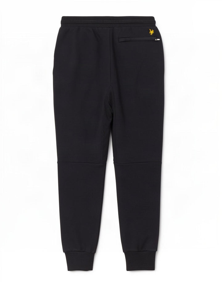 Pantaloni da tuta da uomo Lyle & Scott Joggers medio cotone nero