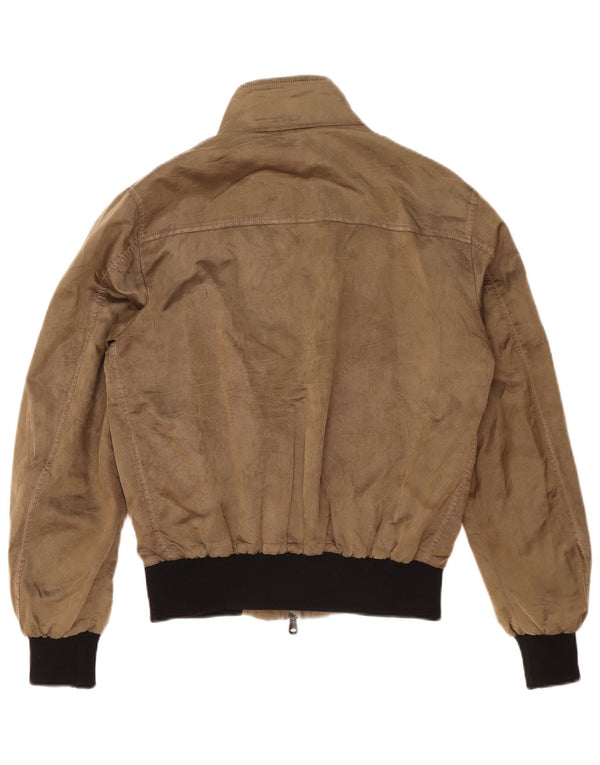 Giacca antipioggia da uomo Refrigiwear UK 38 Medium Khaki Colourblock in poliammide