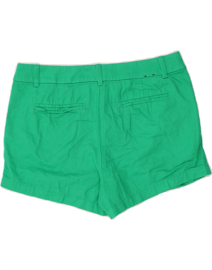 J. CREW Womens Chino Shorts US 12 Large W36 Green Cotton Vintage J. Crew and Second-Hand J. Crew from Messina Hembry 