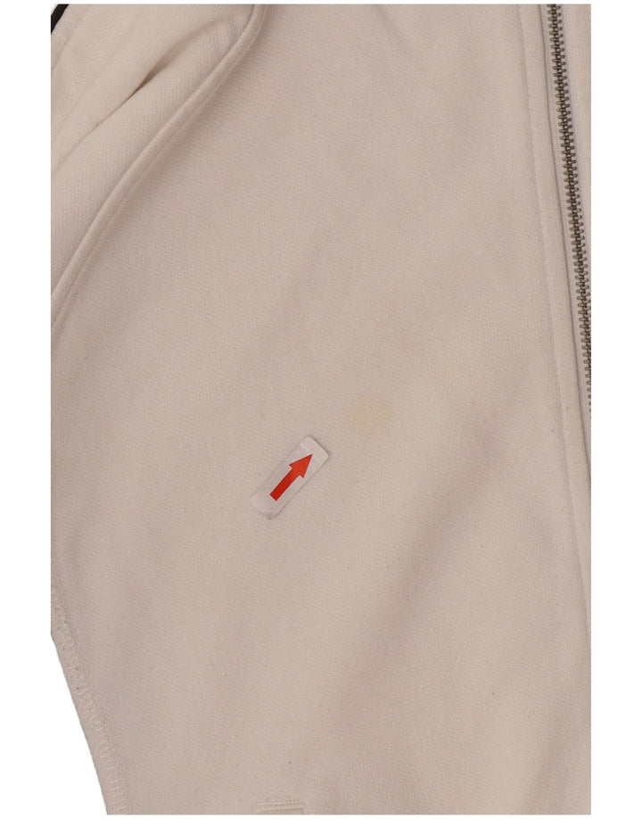 Giacca da tuta da donna Champion UK 16 Large in cotone color block bianco
