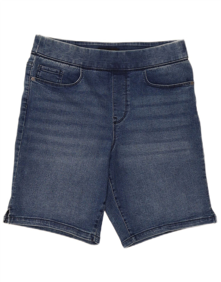 Pantaloncini di jeans da donna Dkny medi W30 cotone blu