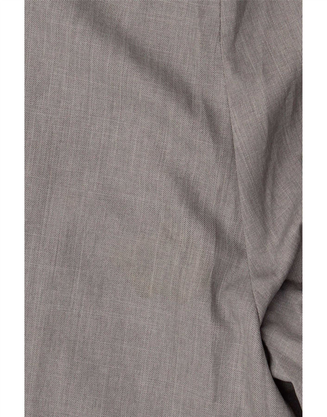 Pantaloni da abito dritti da uomo Marks & Spencer W42 L29 poliestere grigio