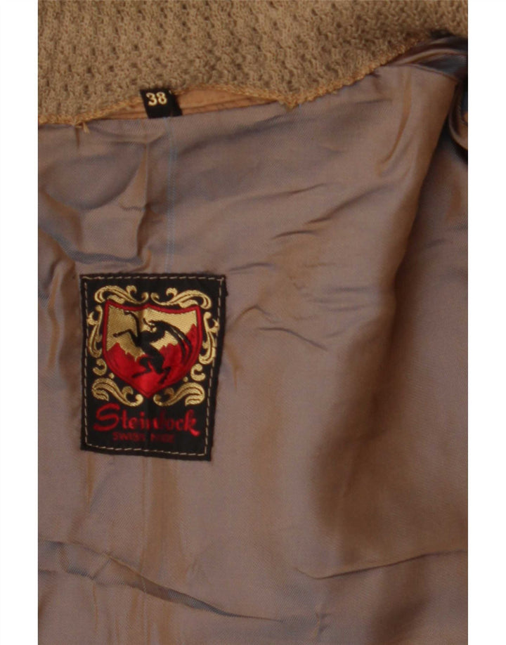 Giacca in pelle scamosciata da donna Steinbock EU 38 Beige medio