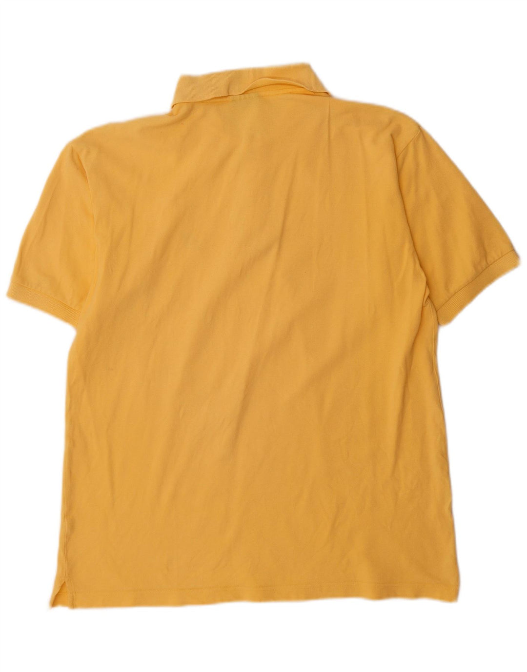 Polo Asics Uomo Cotone Giallo Medio
