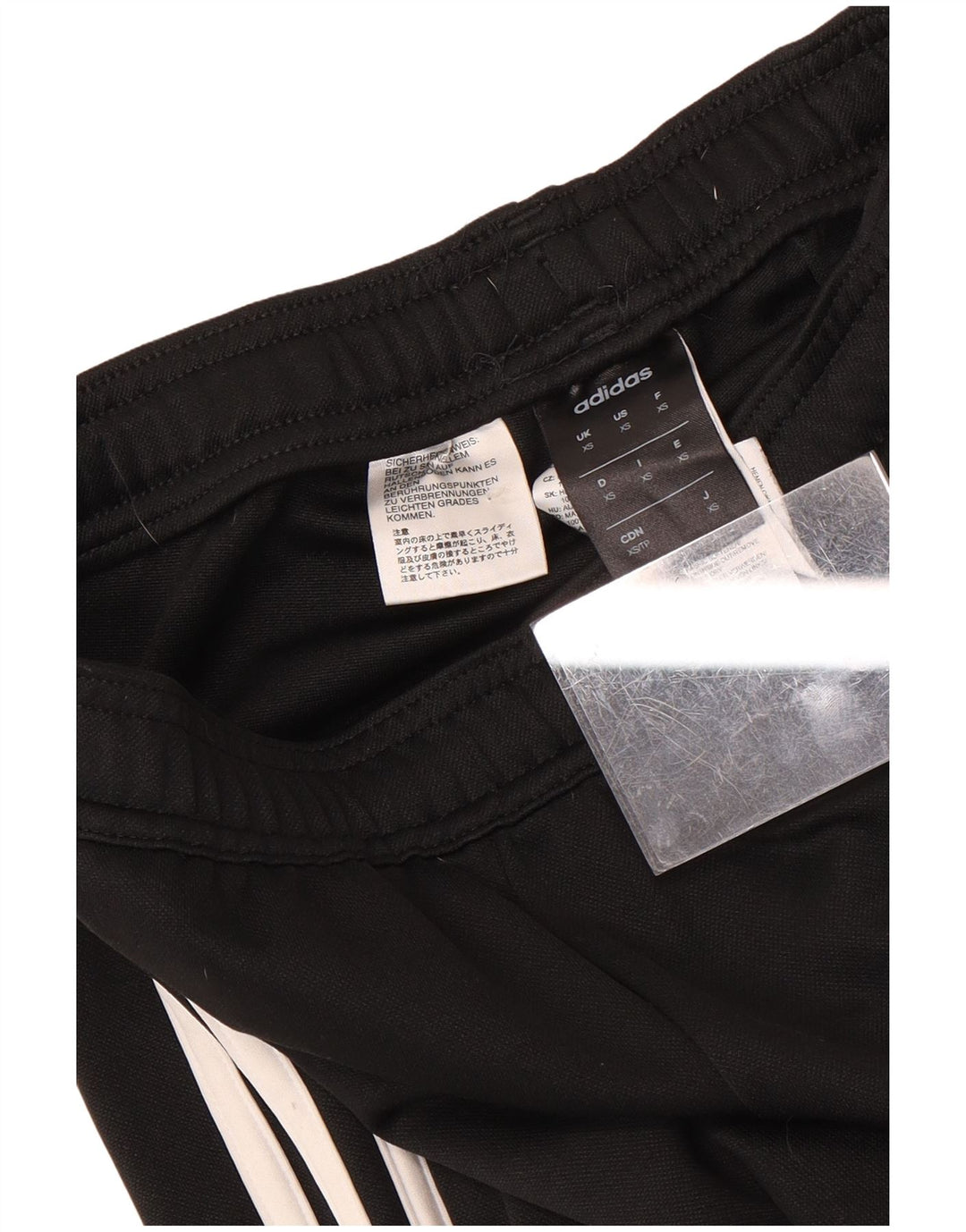 Pantaloni da tuta Adidas Climalite da uomo XS poliestere nero