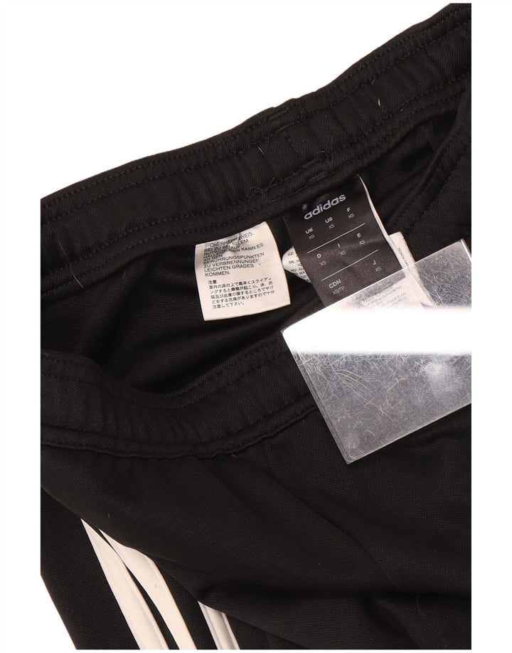 Pantaloni da tuta Adidas Climalite da uomo XS poliestere nero