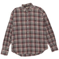 Camicia da uomo Brooksfield taglia 43 grande motivo a quadri grigi