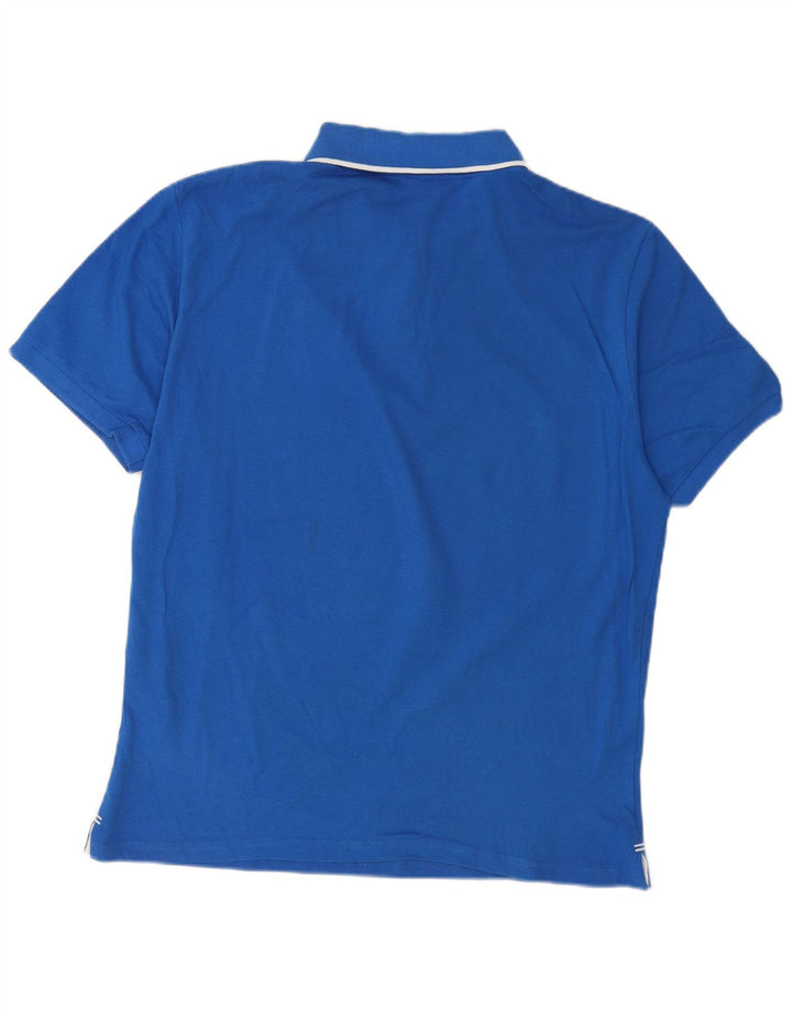 Polo da uomo North Sails Large in cotone blu