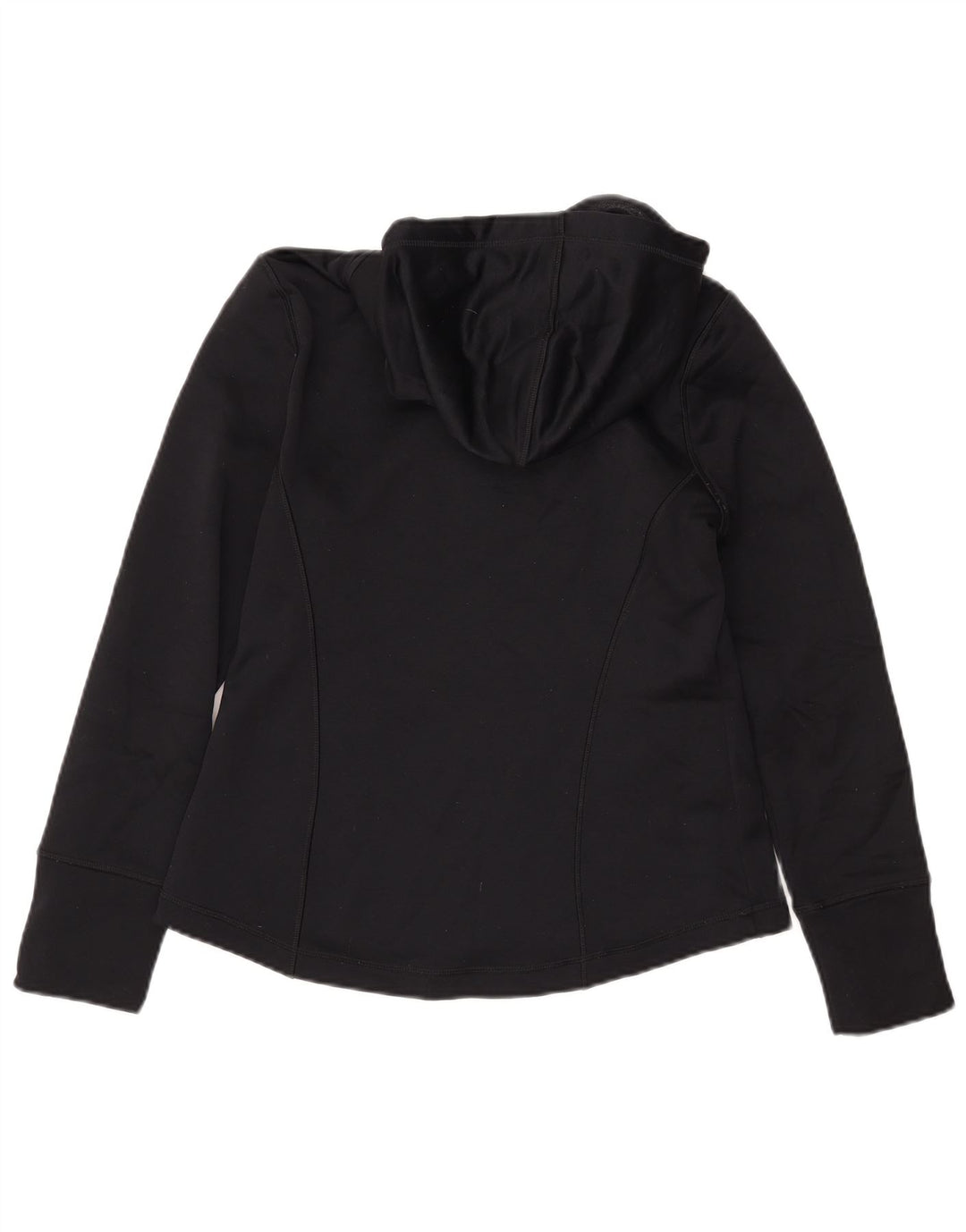 Maglione con cappuccio e zip da donna FILA UK 10 piccolo poliestere nero